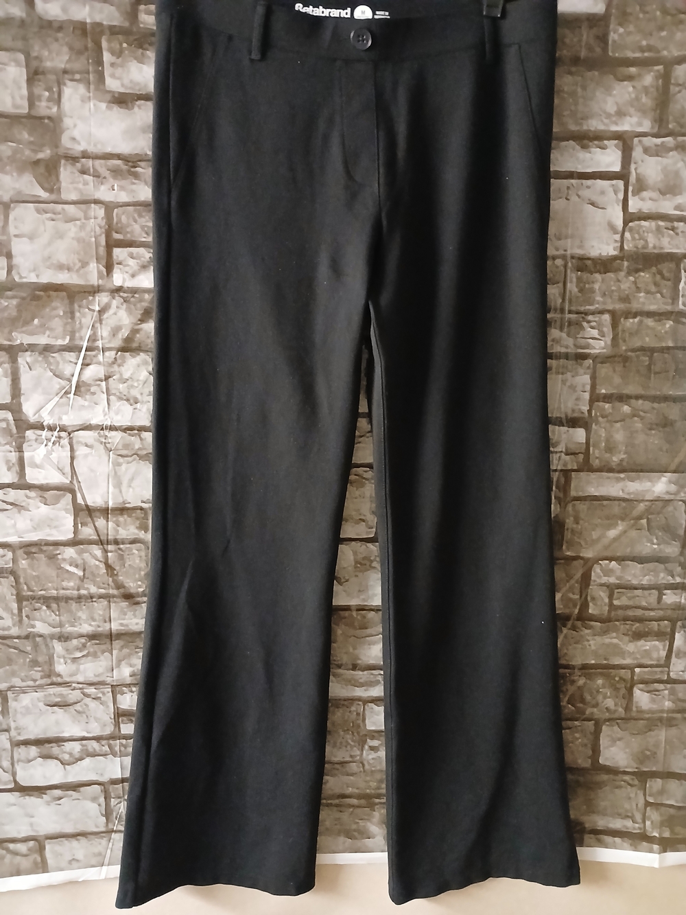 Betabrand Women’s Black Pants - Petite Medium